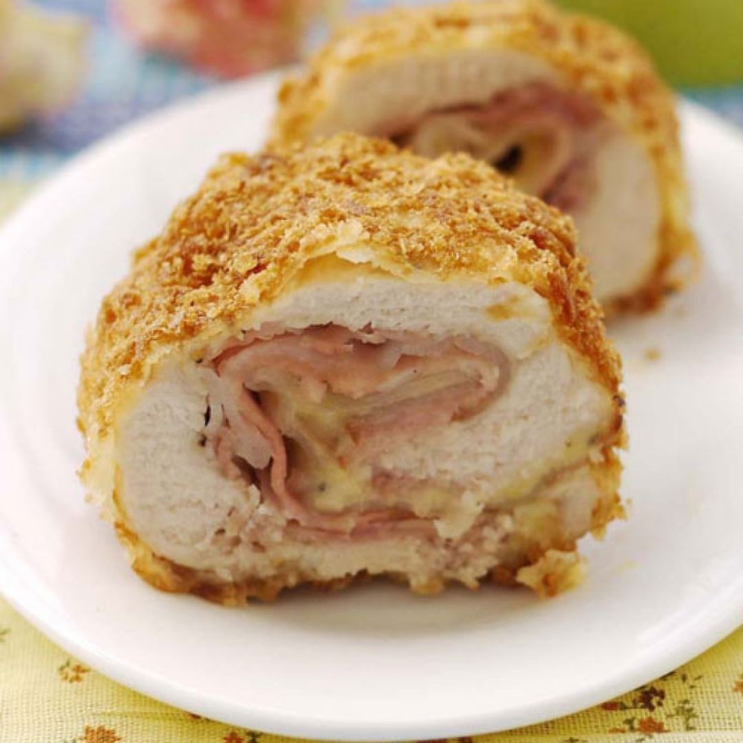 Mini Chicken Cordon Bleu 2.45kg (70x±32-35g)